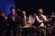 Photo of Jonny GREENWOOD and RADIOHEAD and Thom YORKE - Source: Getty